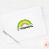 リスロマンティック プライド 楕円形シール (封筒)