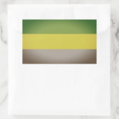 リスロマンティック プライド 長方形シール (バッグ)