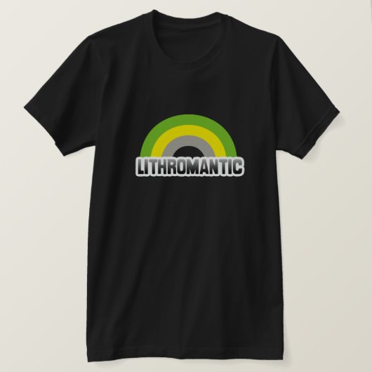 リスロマンティック プライド Tシャツ (デザイン正面)