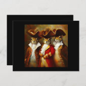 リス三銃士 ポストカード (正面/裏面)