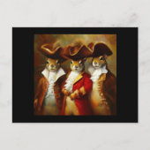 リス三銃士 ポストカード (正面)