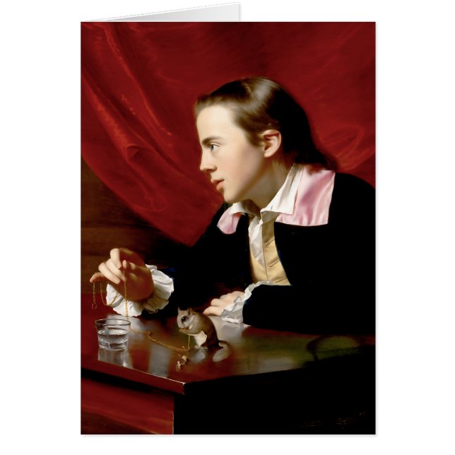 リス付きの少年 (正面)