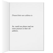 リス付き新しいアドレスカードに移動 (内側 (右))