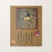 リス写真感謝の引用文ジグソーパズル ジグソーパズル (縦)