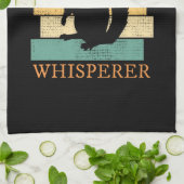 リス動物の森レトロ キッチンタオル (折り畳み)