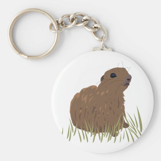 リス動物 キーホルダー (正面)