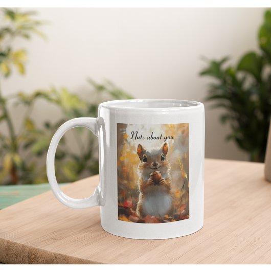 リス君の頭の中だ コーヒーマグカップ