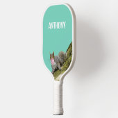 リス吹ルの泡の動物の写真 ピックルボールラケット (左)