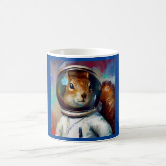 リス宇宙飛行士 コーヒーマグカップ (中央)