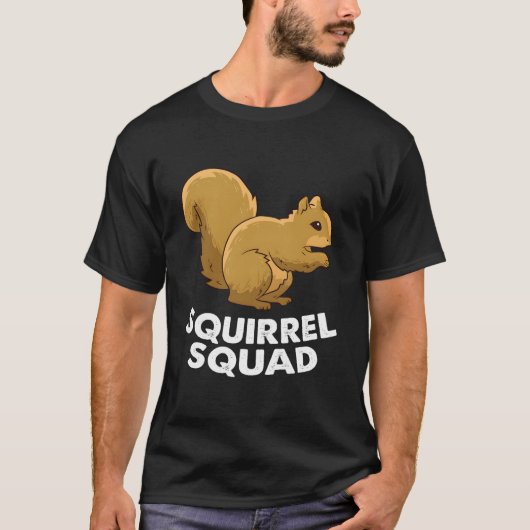 リス小隊 チームリス リス Tシャツ (正面)