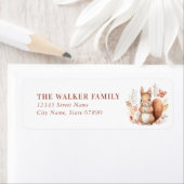 リス差出人住所ラベル ラベル (インサイチュ)