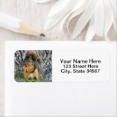 リス差出人住所ラベル ラベル (インサイチュ)