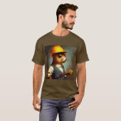 リス建築フォアマン Tシャツ (正面フル)