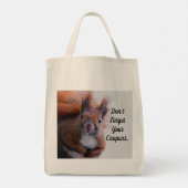 リス忘れルトートバッグ トートバッグ (裏面)