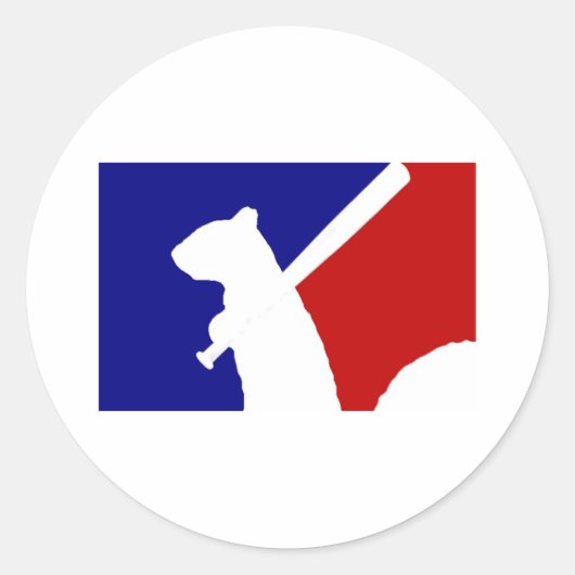 リス怒ル ラウンドシール (正面)