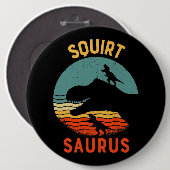 リス恐竜リスの一致する家族 缶バッジ (正面&裏面)