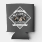 リス愛好家の会おもしろい- Squirrel Can Co 缶クーラー (裏面)