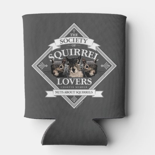 リス愛好家の会おもしろい- Squirrel Can Co 缶クーラー (裏面)