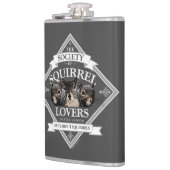 リス愛好家の会おもしろい- Squirrel Flask フラスク (左)