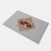 リス愛好家の会 – リスおもしろいレル ドアマット (アングル)