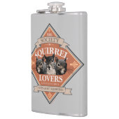 リス愛好家の会 – リスおもしろいレル フラスク (左)