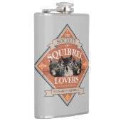 リス愛好家の会 – リスおもしろいレル フラスク (右)