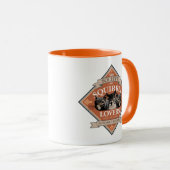 リス愛好家の会 – リスおもしろいレル マグカップ (正面右)