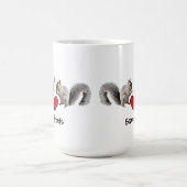 リス愛 コーヒーマグカップ (中央)