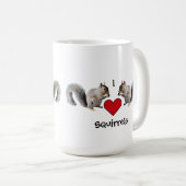 リス愛 コーヒーマグカップ (正面右)