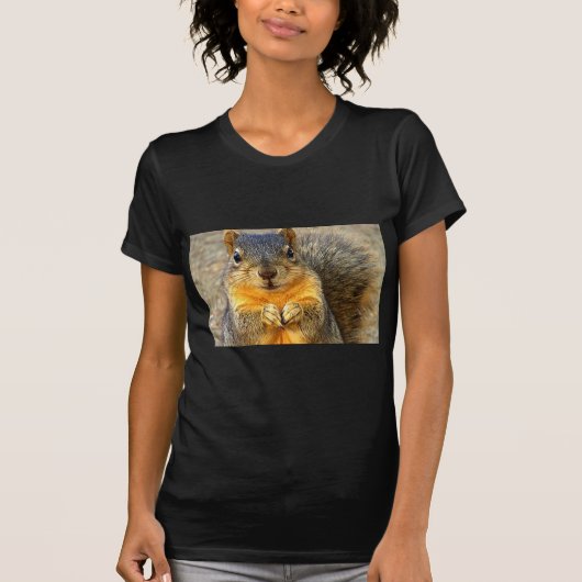 リス愛_ Tシャツ (正面)