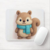 リス感じアート マウスパッド (マウス)