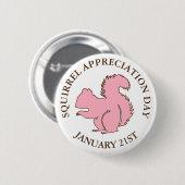 リス感謝の日1月21日 缶バッジ (正面&裏面)