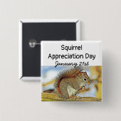 リス感謝の日1月21日 缶バッジ (正面&裏面)