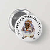 リス感謝の日1月21日 缶バッジ (正面&裏面)