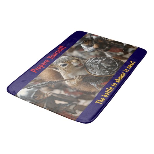 リス戦 バスマット (アングル)