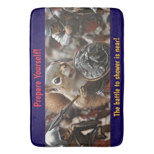 リス戦 バスマット (正面縦)