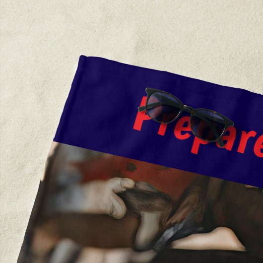 リス戦 ビーチタオル (インサイチュ)