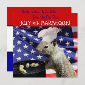 リス招待状 招待状 (正面/裏面)