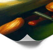 リス料理炒め ポスター (角)