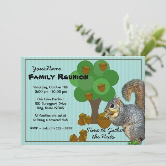 リス族懇親会 招待状 (スタンド正面)