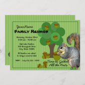 リス族懇親会 招待状 (正面/裏面)