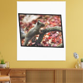 リス日本のル キャンバスプリント (インサイチュ (リビング))