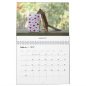 リス暦 – 最高の生活の授業 カレンダー (2月 2027)