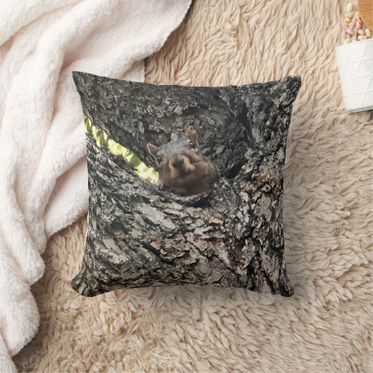 リス枕 クッション (ブランケット)