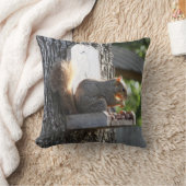 リス枕 クッション (ブランケット)