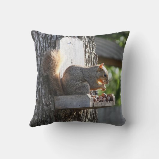 リス枕 クッション (裏面)