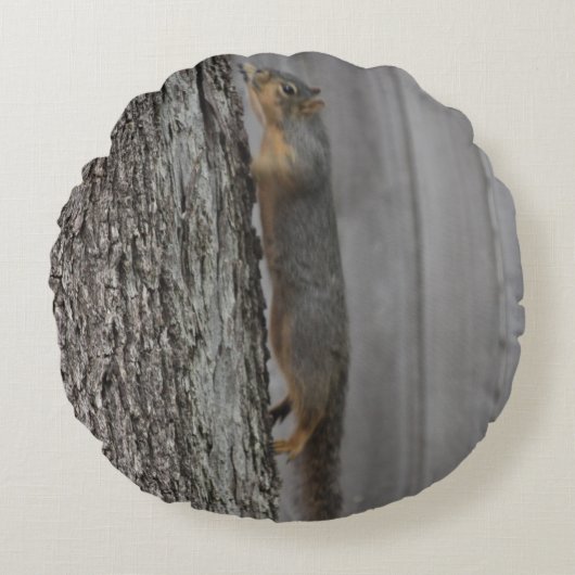 リス枕 ラウンドクッション (正面)