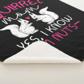 リス母は私はナッツを知っている シェルパブランケット (3/4)