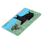 リス氏 – リス語の会話 マグネット (左側)