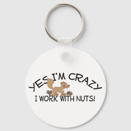 リス熱狂するル キーホルダー